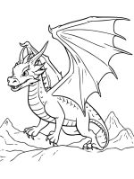 Dragon Coloring Pages Printable and Free