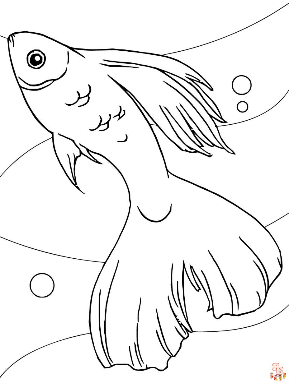coloring pages of fish