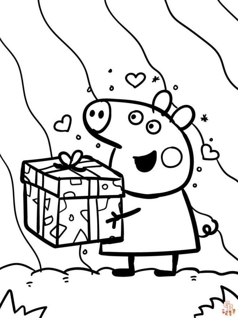 Peppa Pig Coloring Pages: A Fun and Engaging Activity for Kids