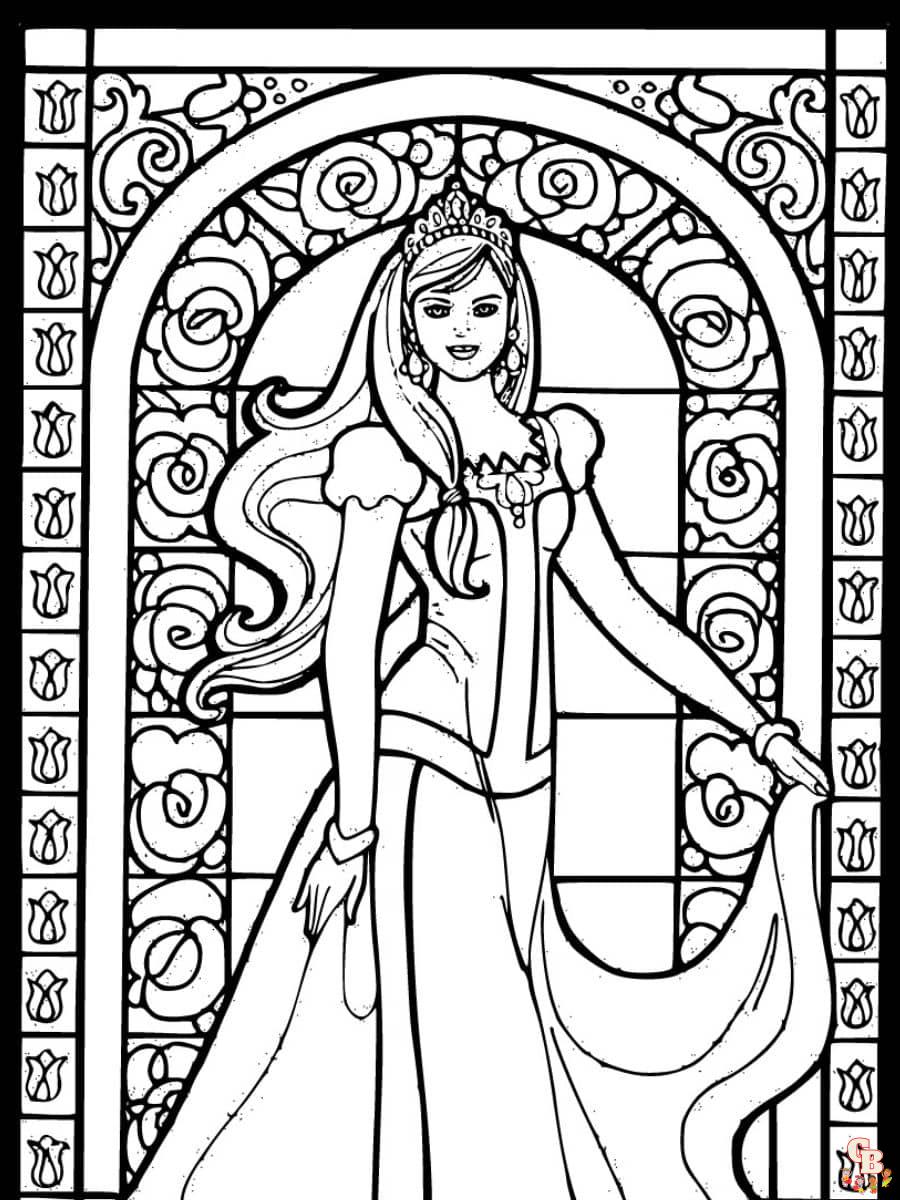 desene de colorat princess leonora