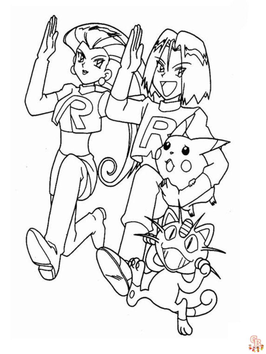 coloring pages printable pokemon