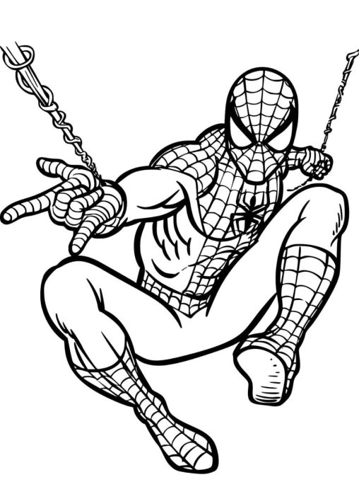 Explore Our Collection of Printable Spiderman Coloring Pages Free