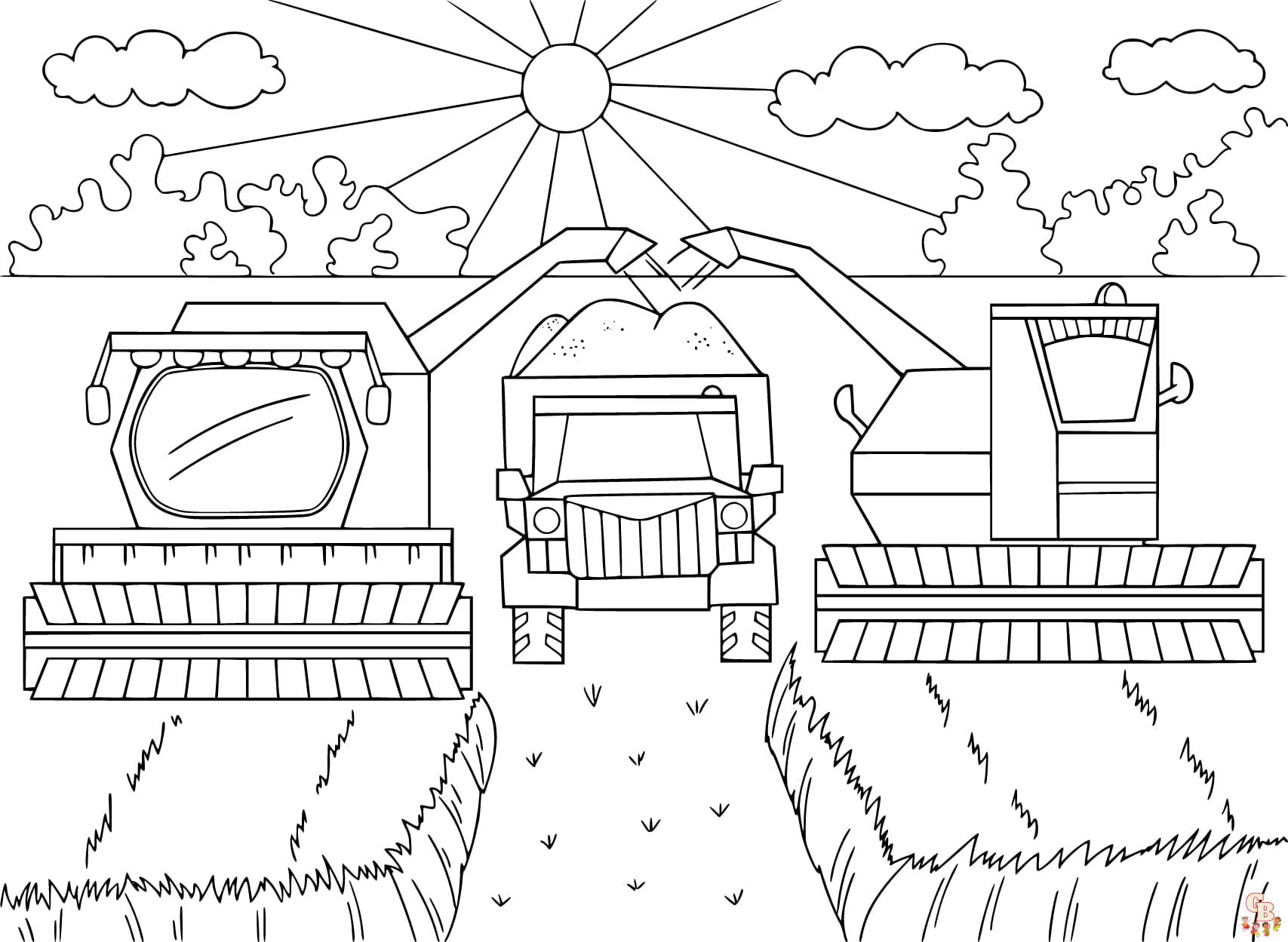 Combine Coloring Pages