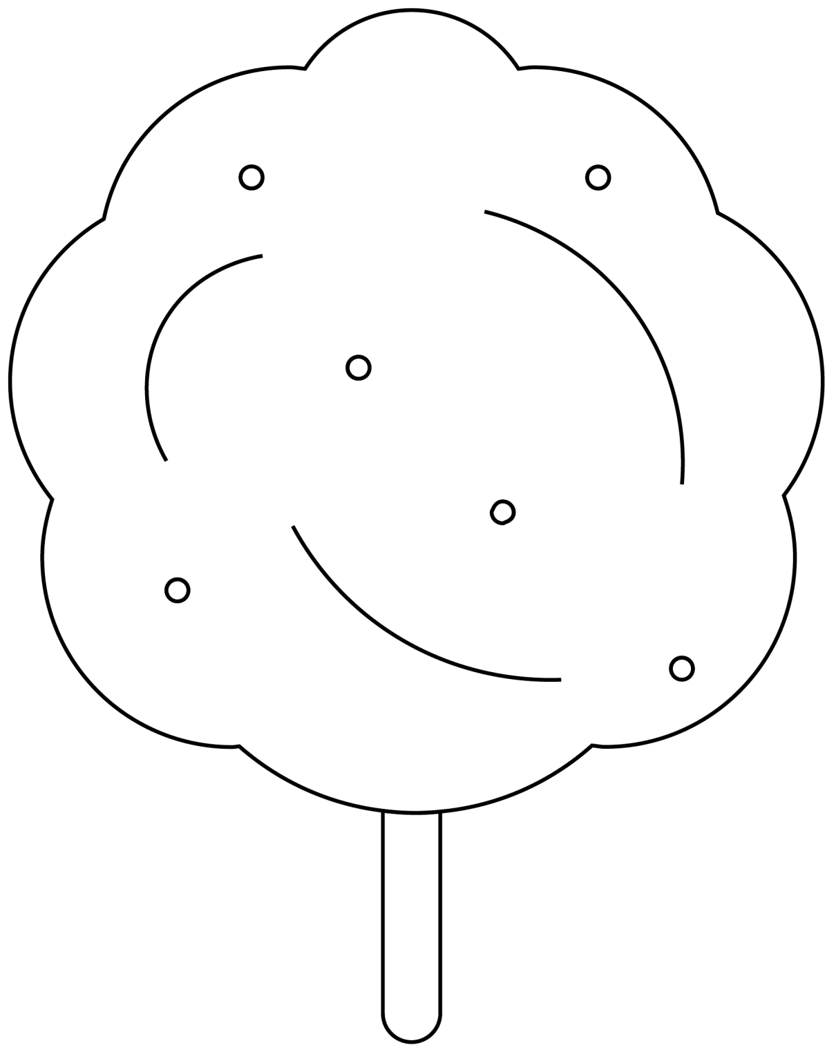 Printable Candy Coloring Pages Free For Kids And Adults