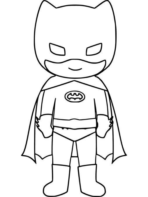 Free Printable Batman Coloring Pages for Kids - GBcoloring