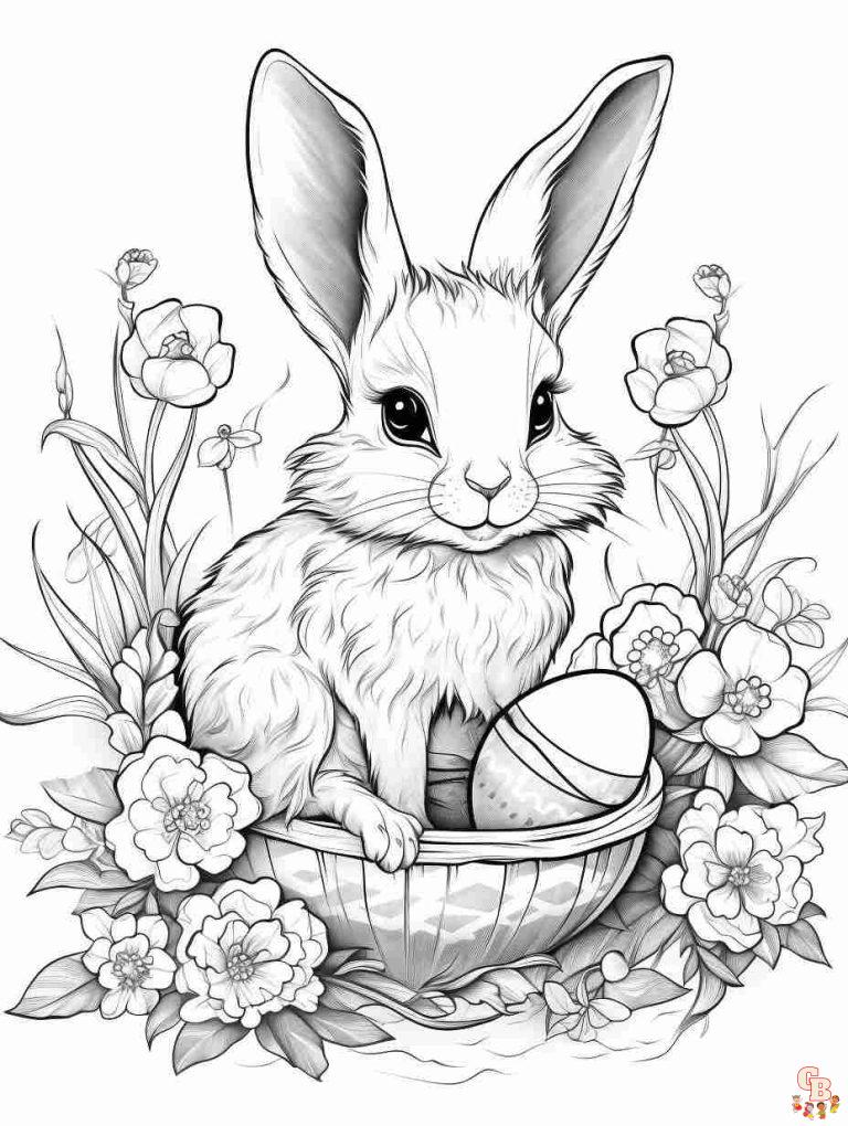 Cute Easter Coloring Pages Free Printable Sheets for Kids