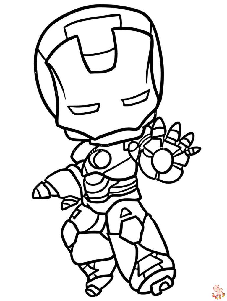 Iron Man Coloring Pages: Print & Color Your Favorite Hero