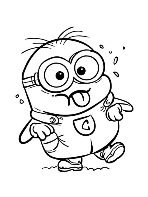 Minions Coloring Pages: Free Printable Sheets for Kids