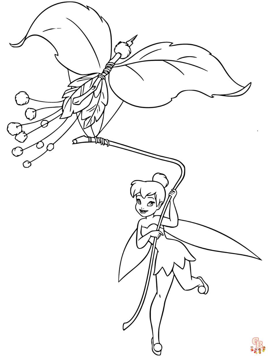disney fairy coloring pages