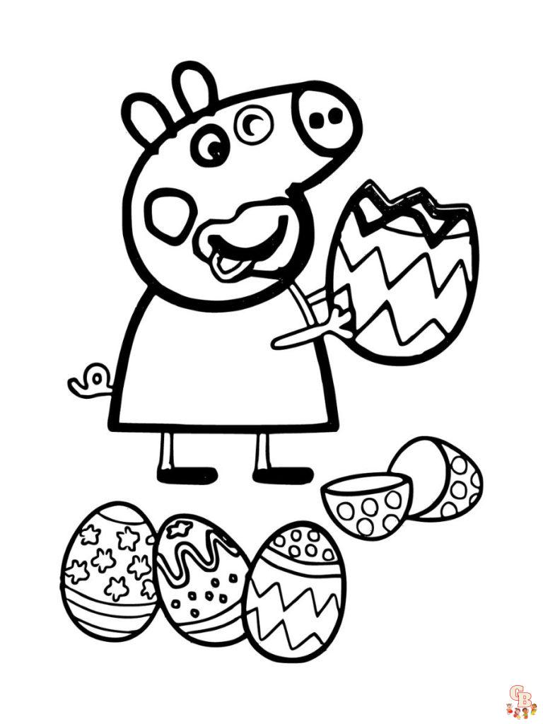 Peppa Pig Coloring Pages: A Fun and Engaging Activity for Kids