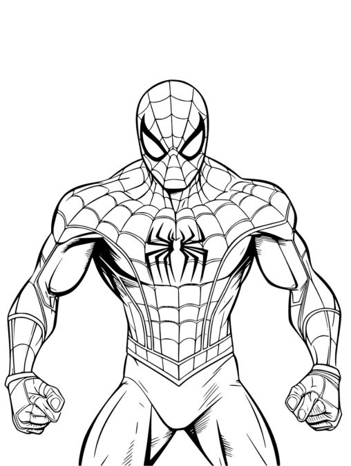 Explore Our Collection of Printable Spiderman Coloring Pages Free