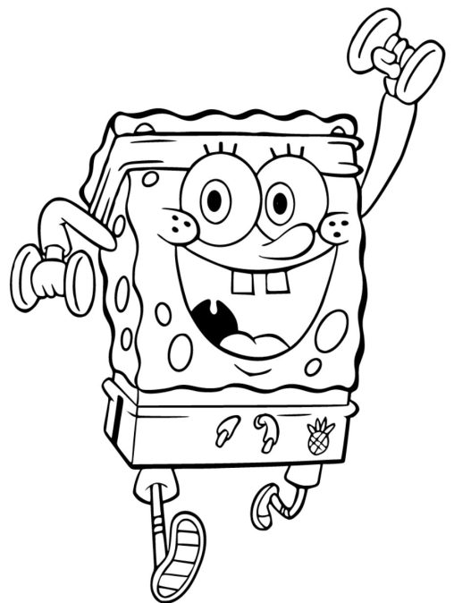 Spongebob Coloring Pages: Free, Printable and Easy to Color