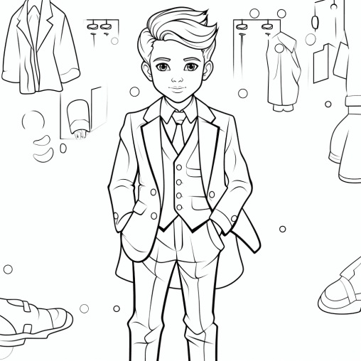 Printable Fashion Coloring Pages Free For Kid And Adults