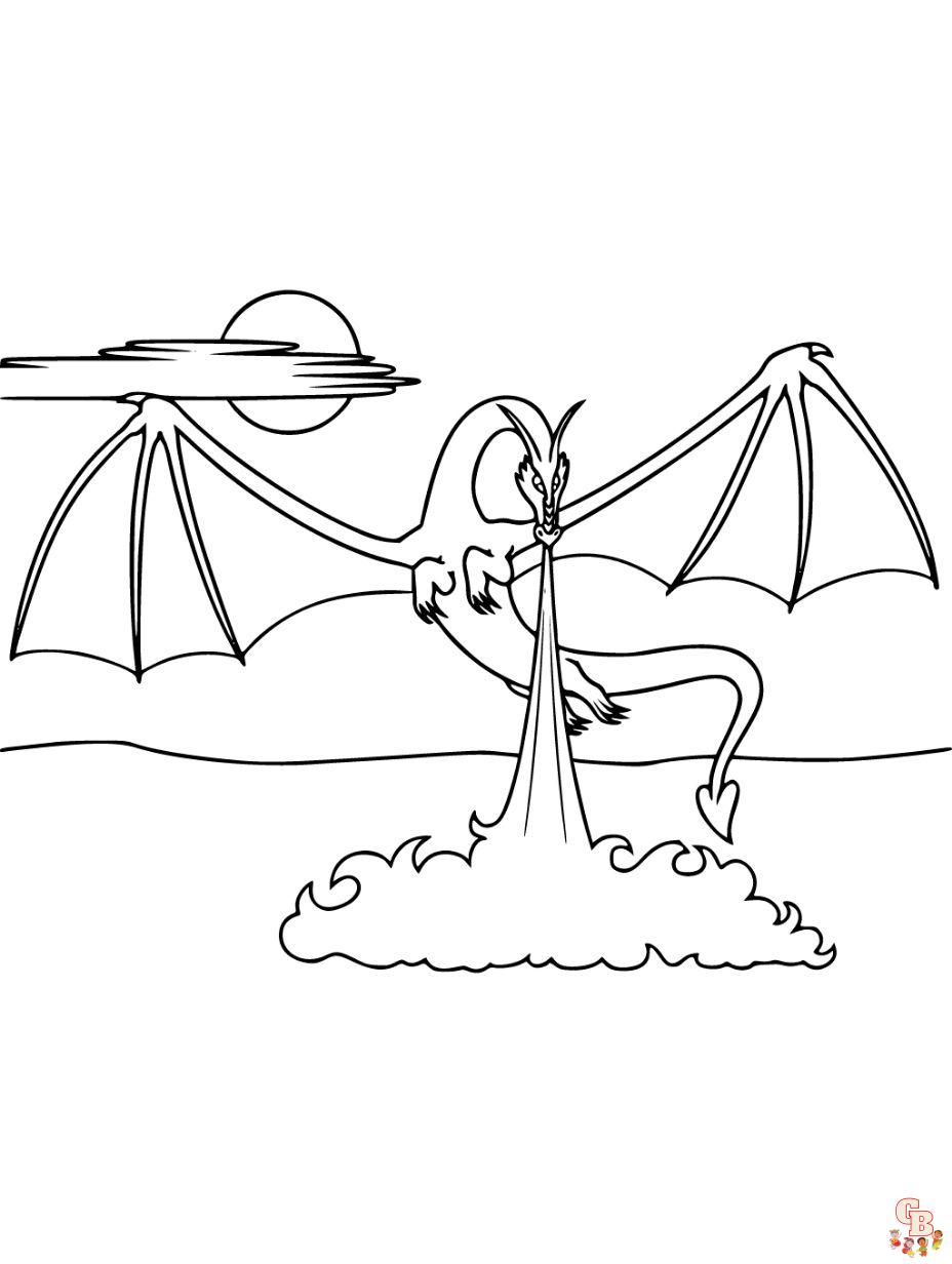 Dragon Coloring Pages