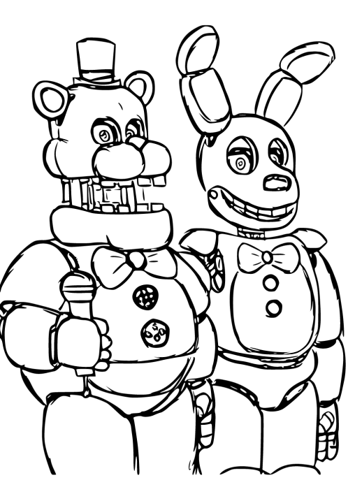 Printable Freddy Coloring Pages Free For Kids And Adults