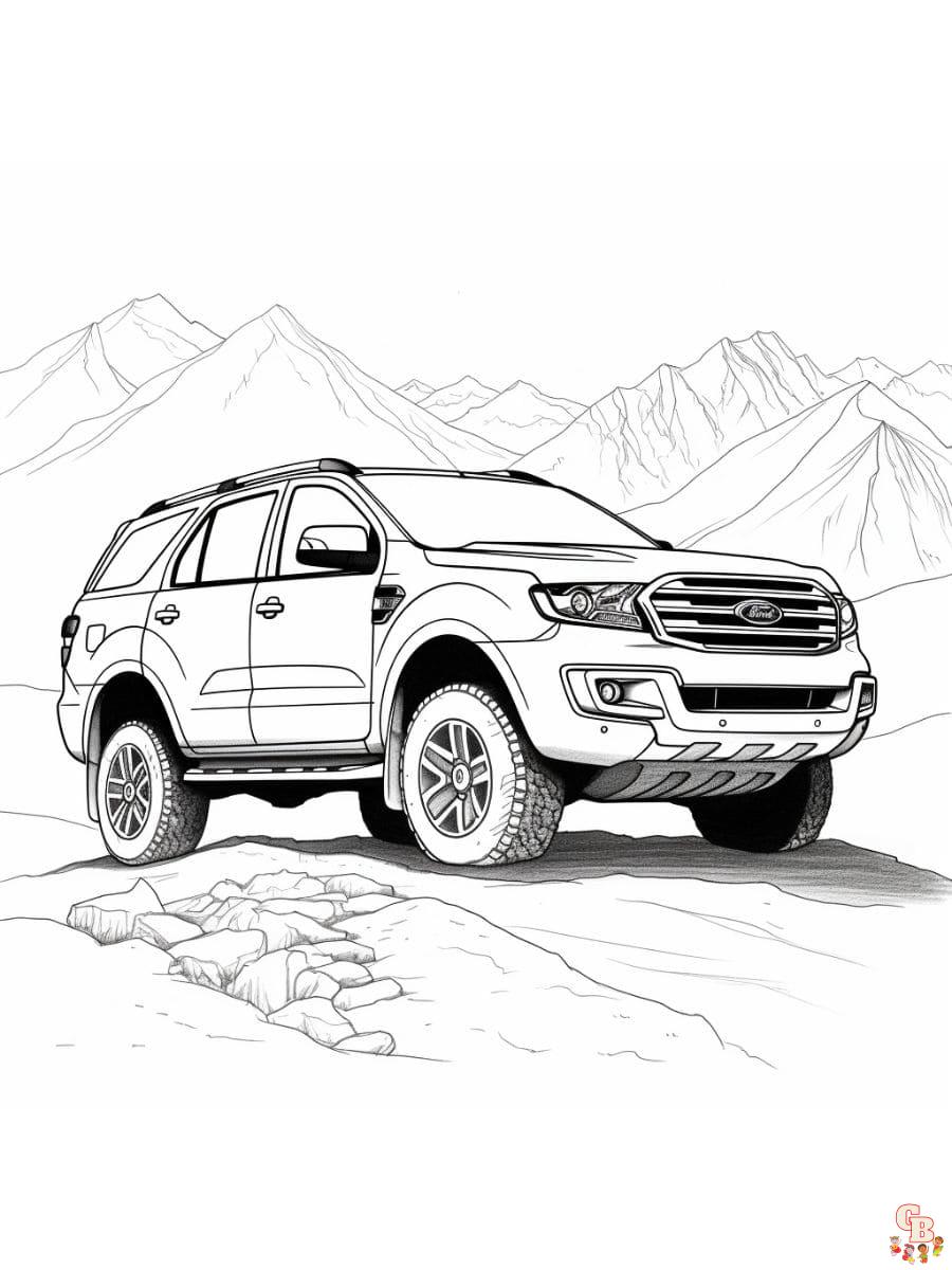 Ford Coloring Pages