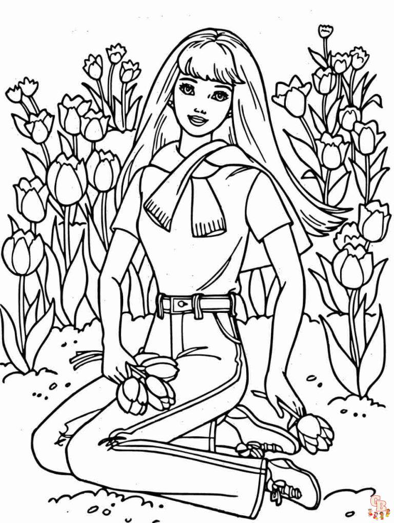 The best Barbie coloring pages for your little princess