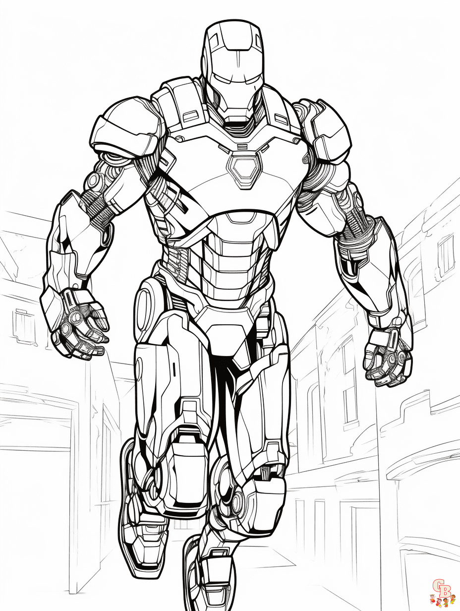 Iron Man Ausmalbilder: Print & Color Your Favorite Hero