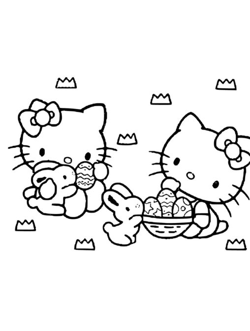 Hello Kitty Coloring Pages - Printable and Free | GBcoloring