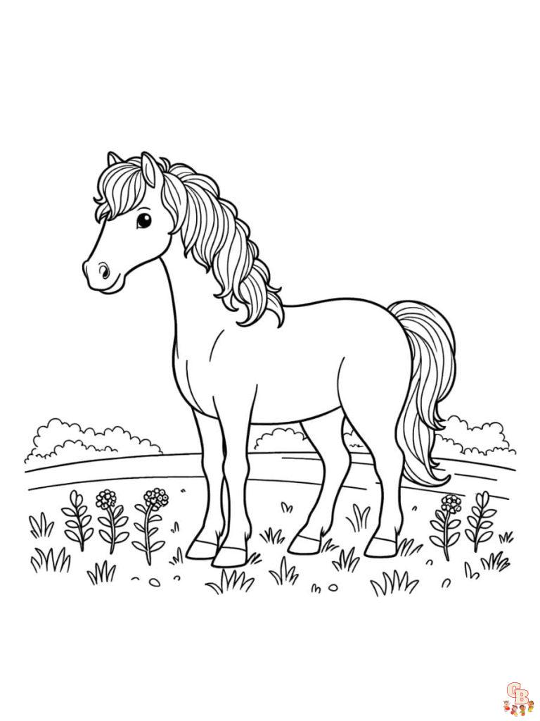 Discover the Best Horse Coloring Pages - Free and Printable!