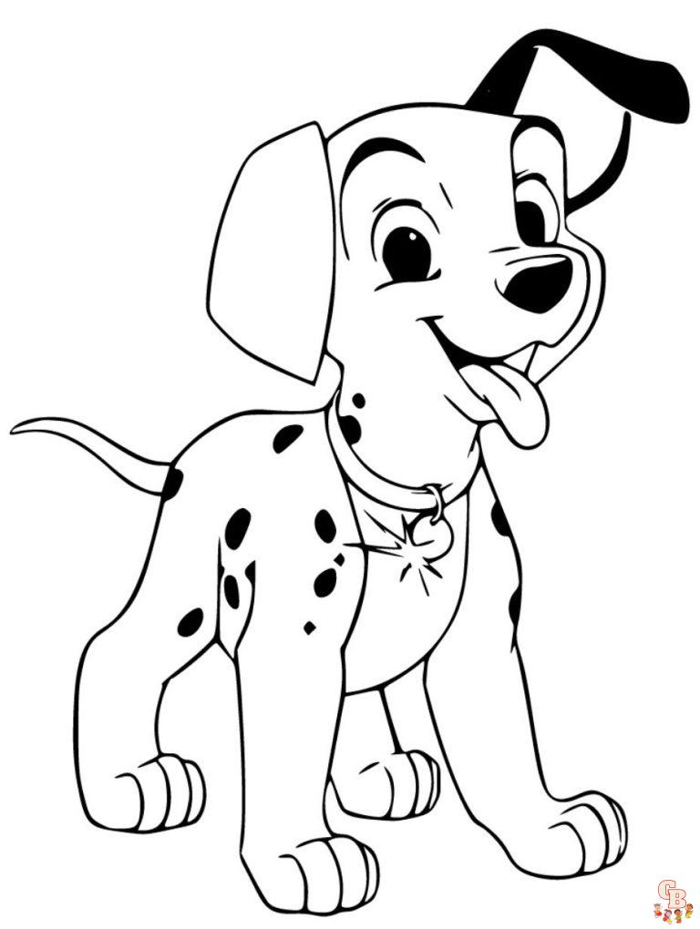 Dogs coloring pages to print - GBcoloring