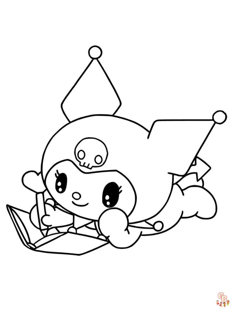 Printable Kuromi Coloring Pages - Free Printable Kuromi Coloring Page 768x1024