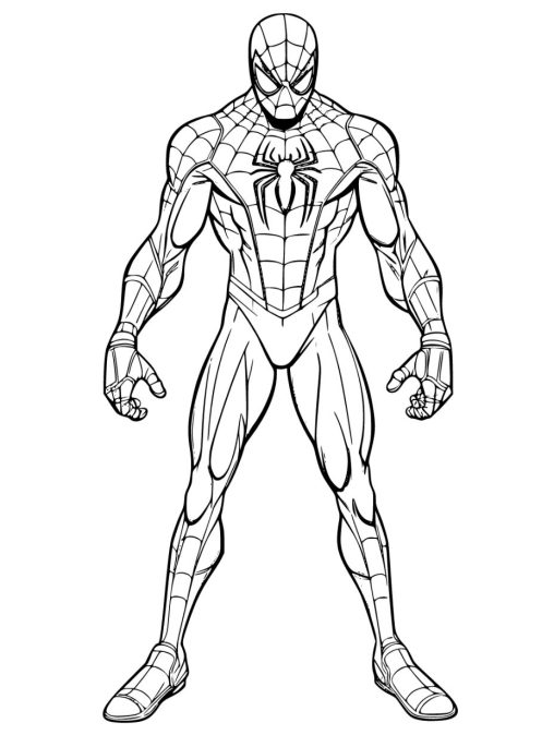 Explore Our Collection of Printable Spiderman Coloring Pages Free