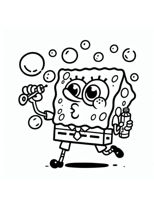 Spongebob Coloring Pages: Free, Printable and Easy to Color