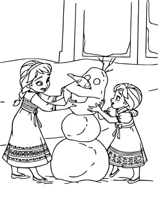 Bring the Magic of Frozen to Life with Free Coloring Pages