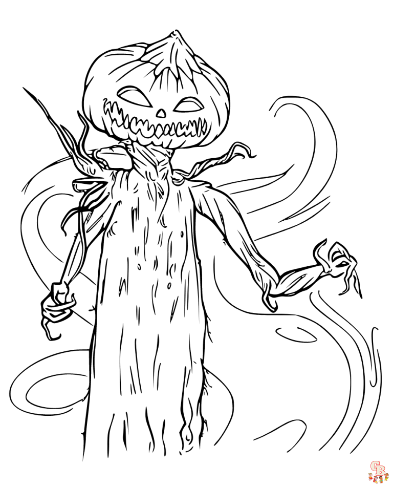 Printable Goosebumps Coloring Pages Free For Kids And Adults