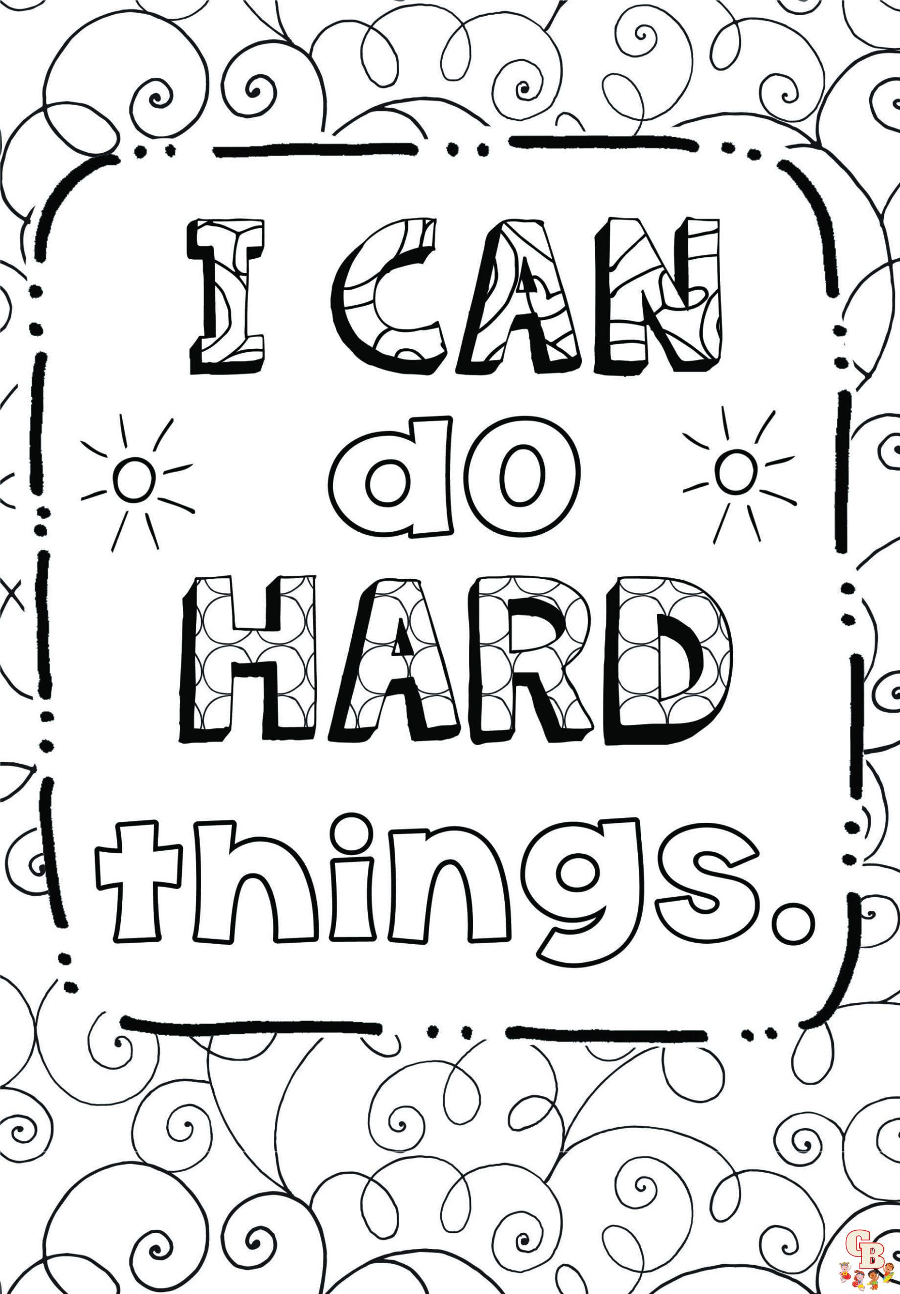 Growth Mindset Coloring Pages
