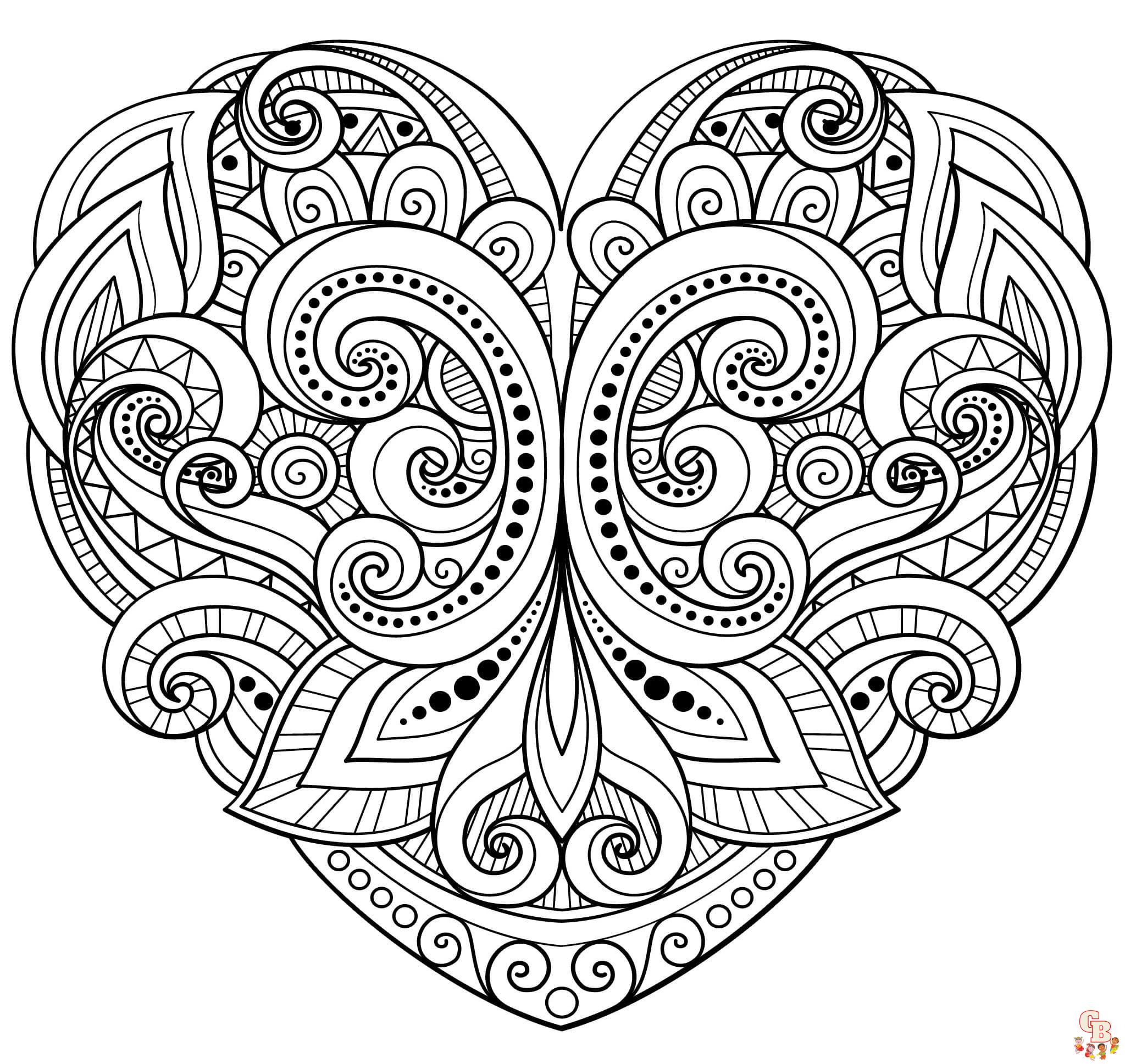 hard love coloring pages