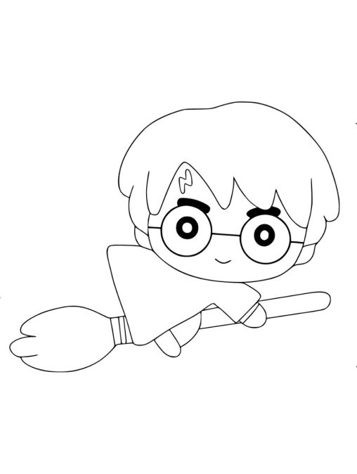 Free Harry Potter Coloring Pages for Kids | GBcoloring