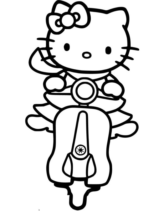 Hello Kitty Coloring Pages - Printable and Free | GBcoloring