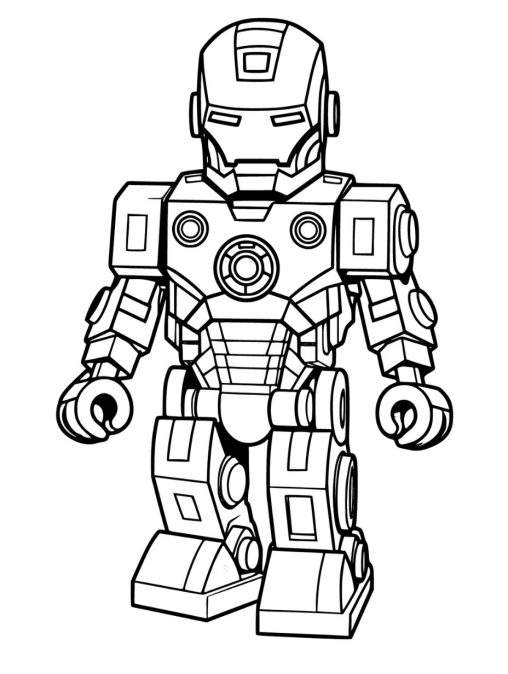 Iron Man Coloring Pages: Print & Color Your Favorite Hero