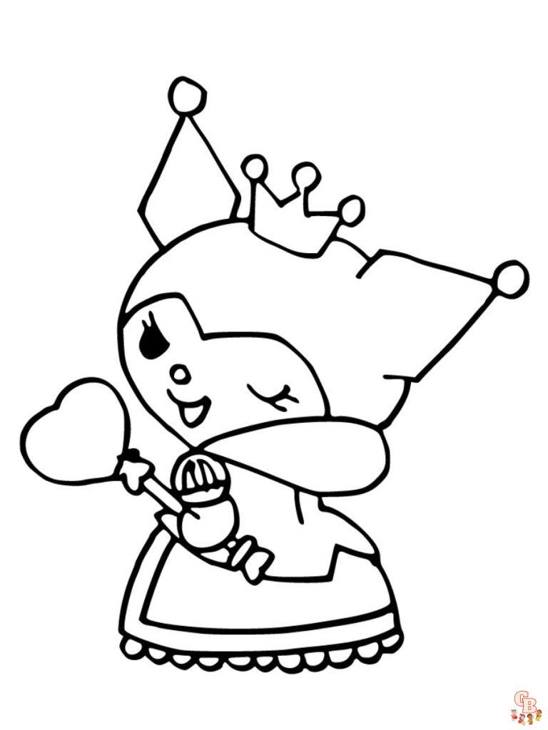 Printable Kuromi Coloring Pages - Kuromi Coloring Pages Free 768x1024