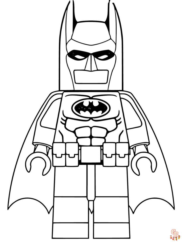 Free Printable Batman Coloring Pages for Kids - GBcoloring