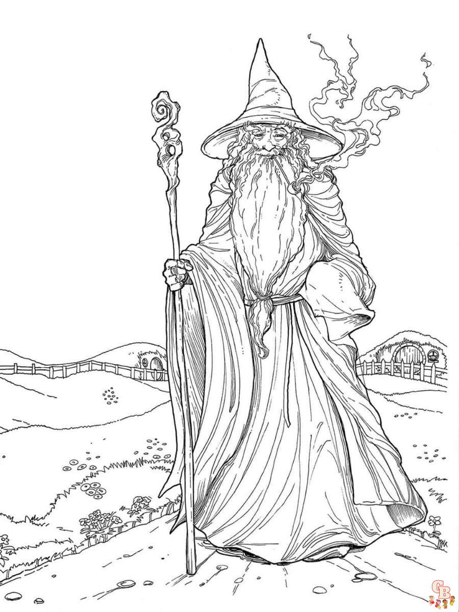 Lord of the Rings Coloring Pages