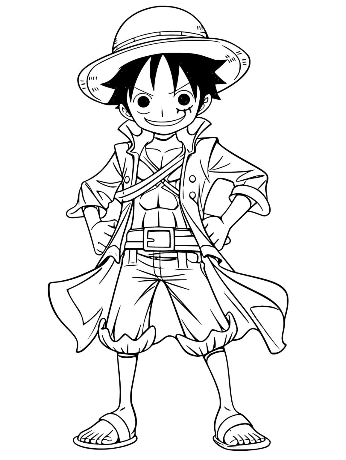 Explore The World Of One Piece With Free Printable Coloring Pages salvage-corp-zelda-wiki
