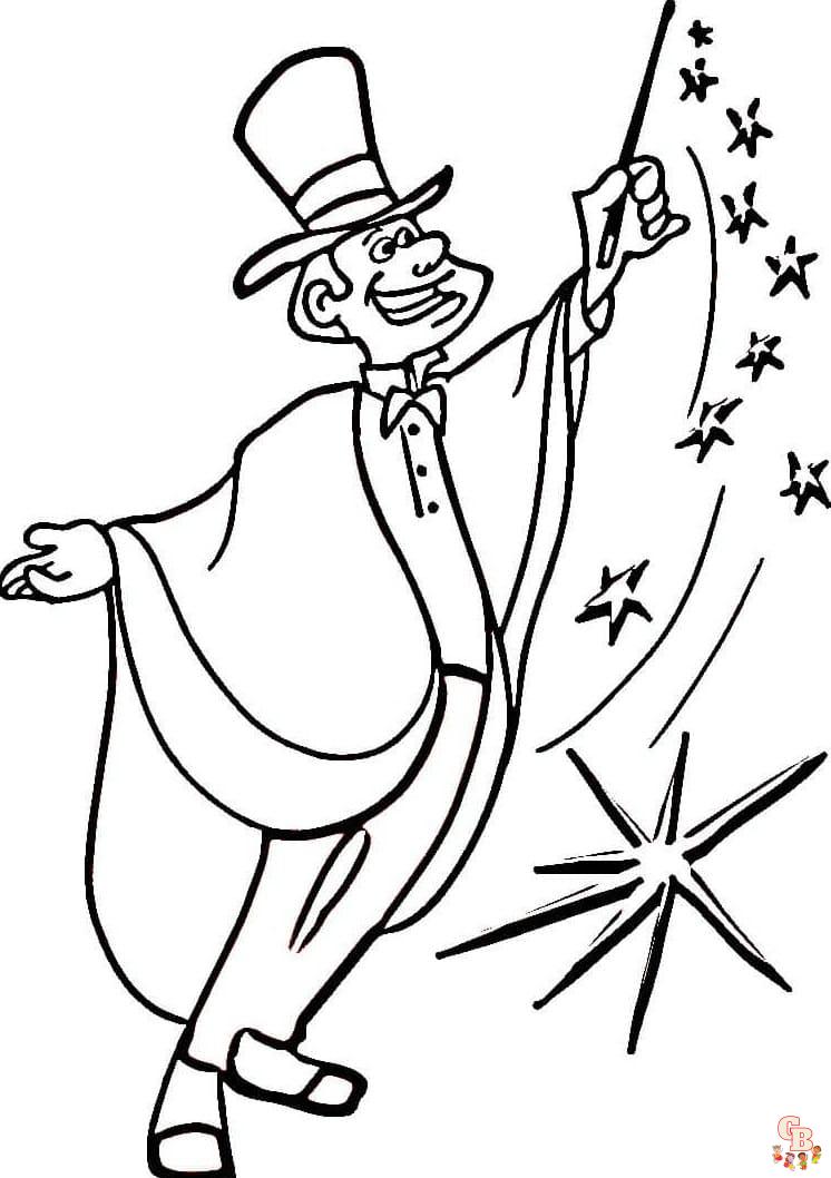 Magic Coloring Pages