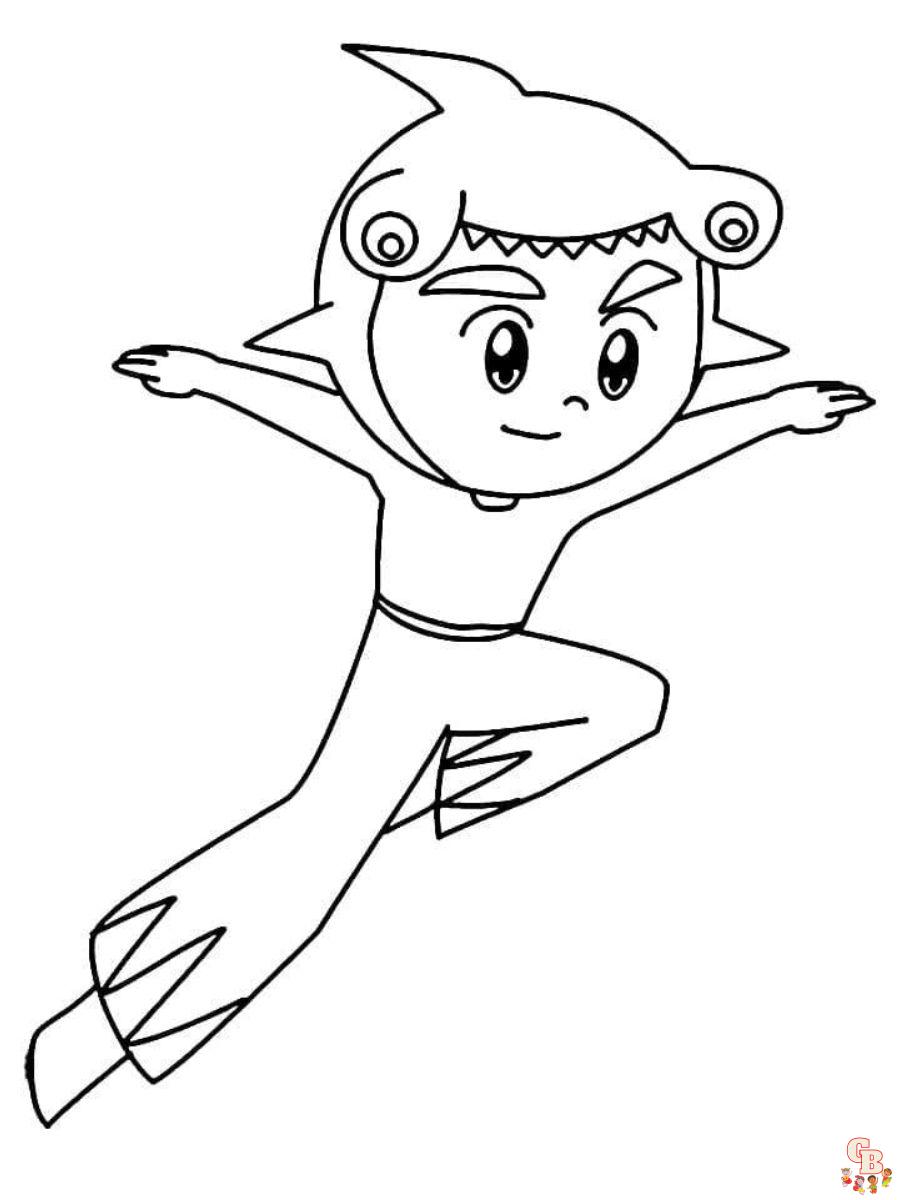 desenho de princesas do mar de marcelo para colorir grátis