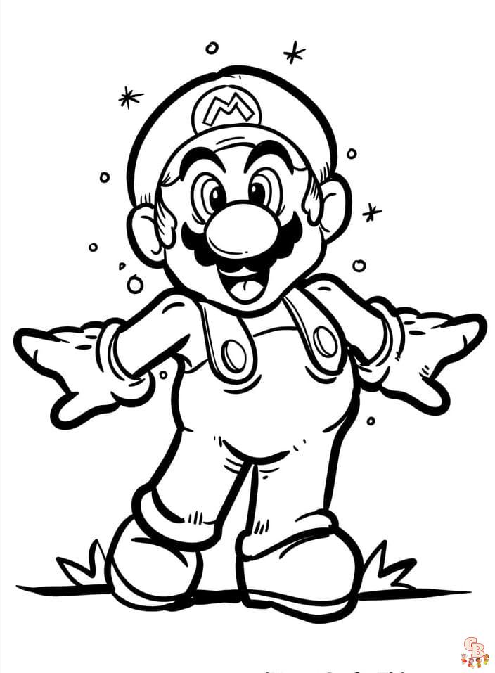 Mario Bros - Imagens para Colorir!