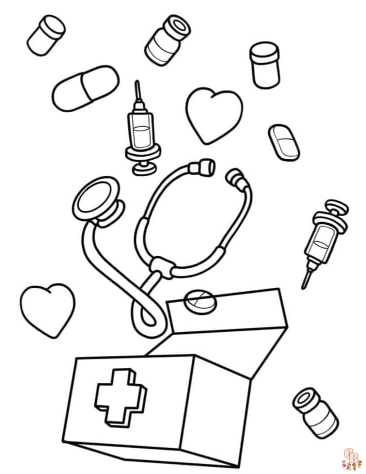 Medical Coloring Pages