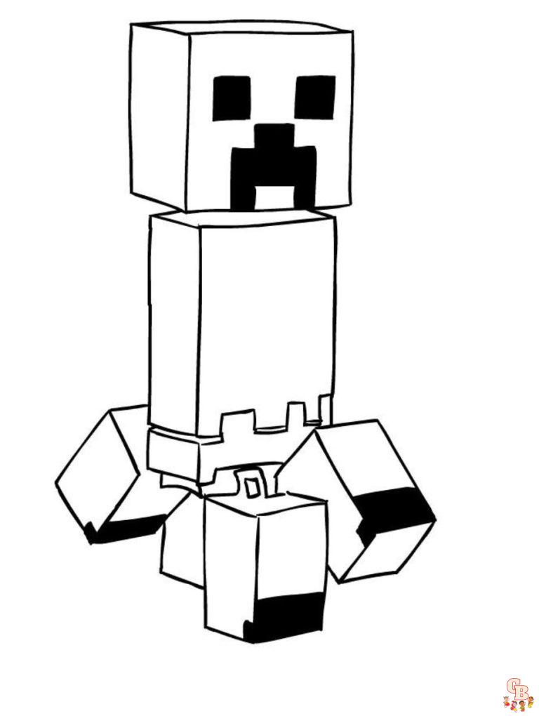 Minecraft Coloring Pages: Free & Printable for Kids and Adults