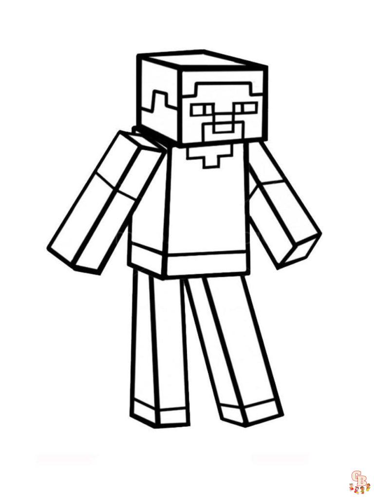 Minecraft Coloring Pages: Free & Printable for Kids and Adults