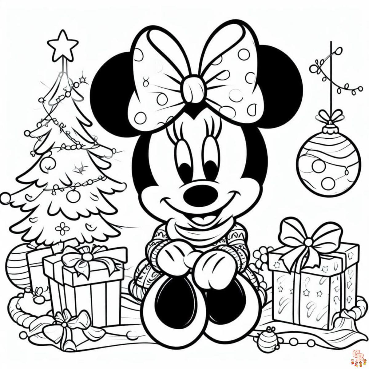 minnie and presents
