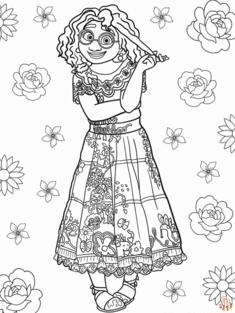 Encanto Coloring Pages: Free Printable Sheets for Kids