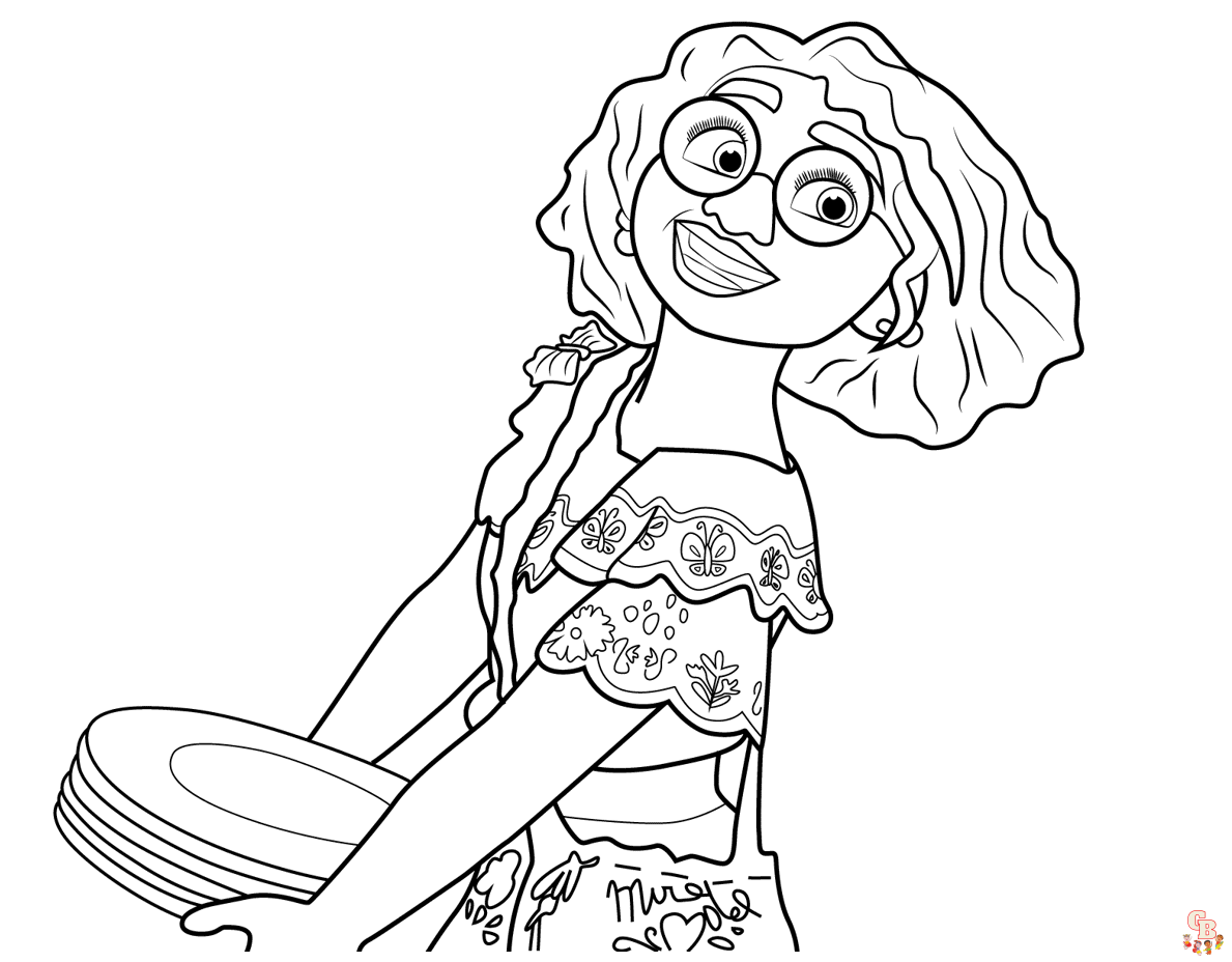 Mirabel Coloring Pages