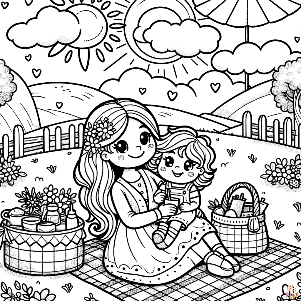 mothers day coloring pages for adults