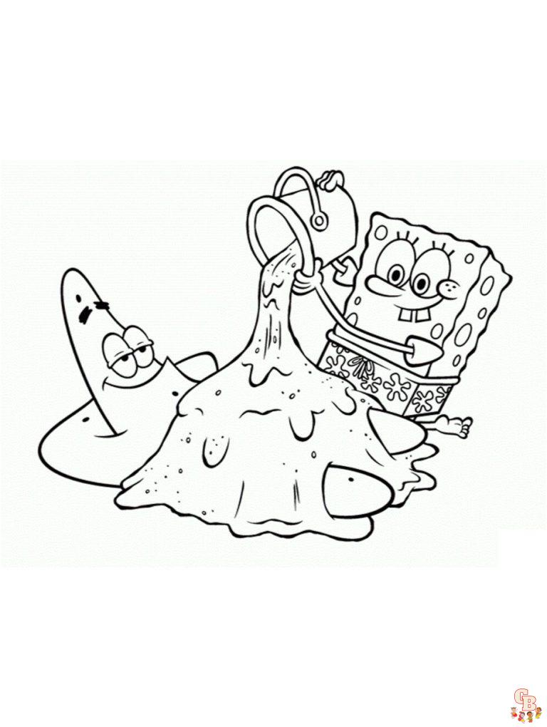 Spongebob Coloring Pages: Free, Printable and Easy to Color